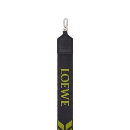 Women Webbing Chevron Strap - Meadow Green/Black