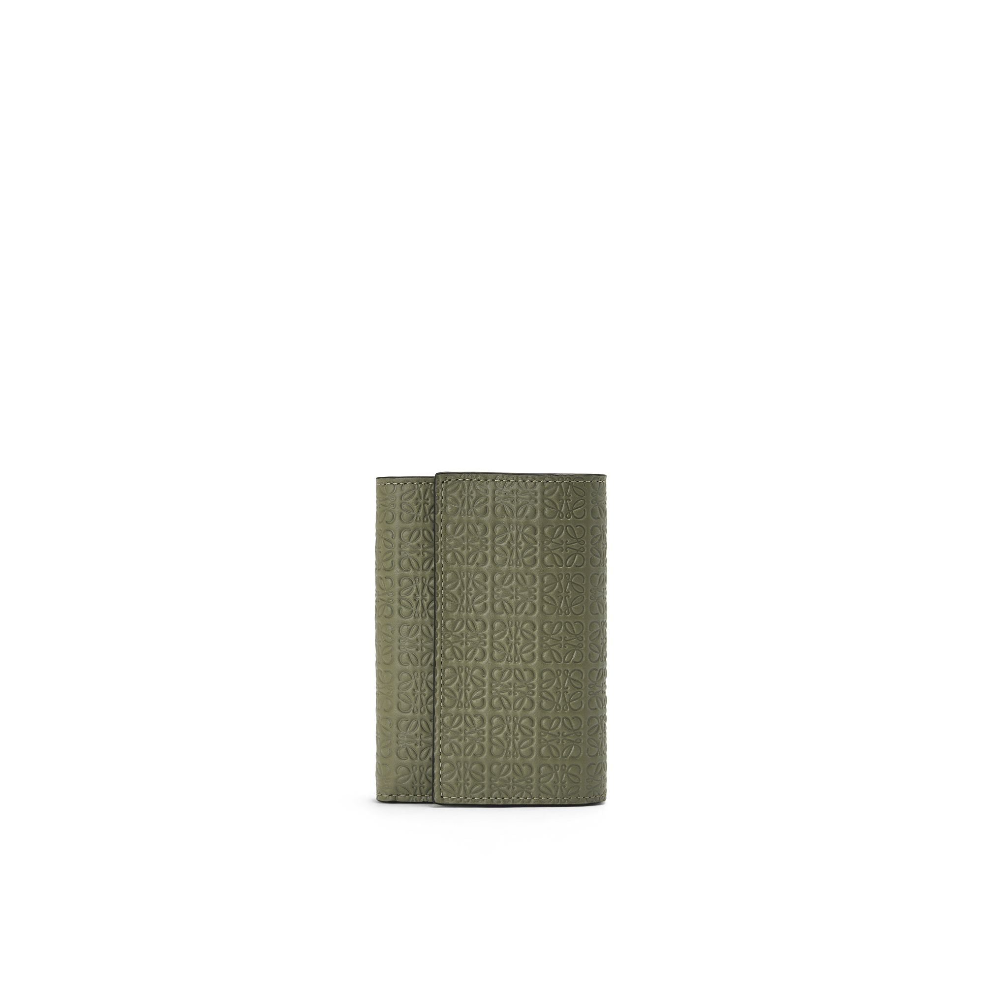Women Repeat Small Vertical Wallet - Avocado Green