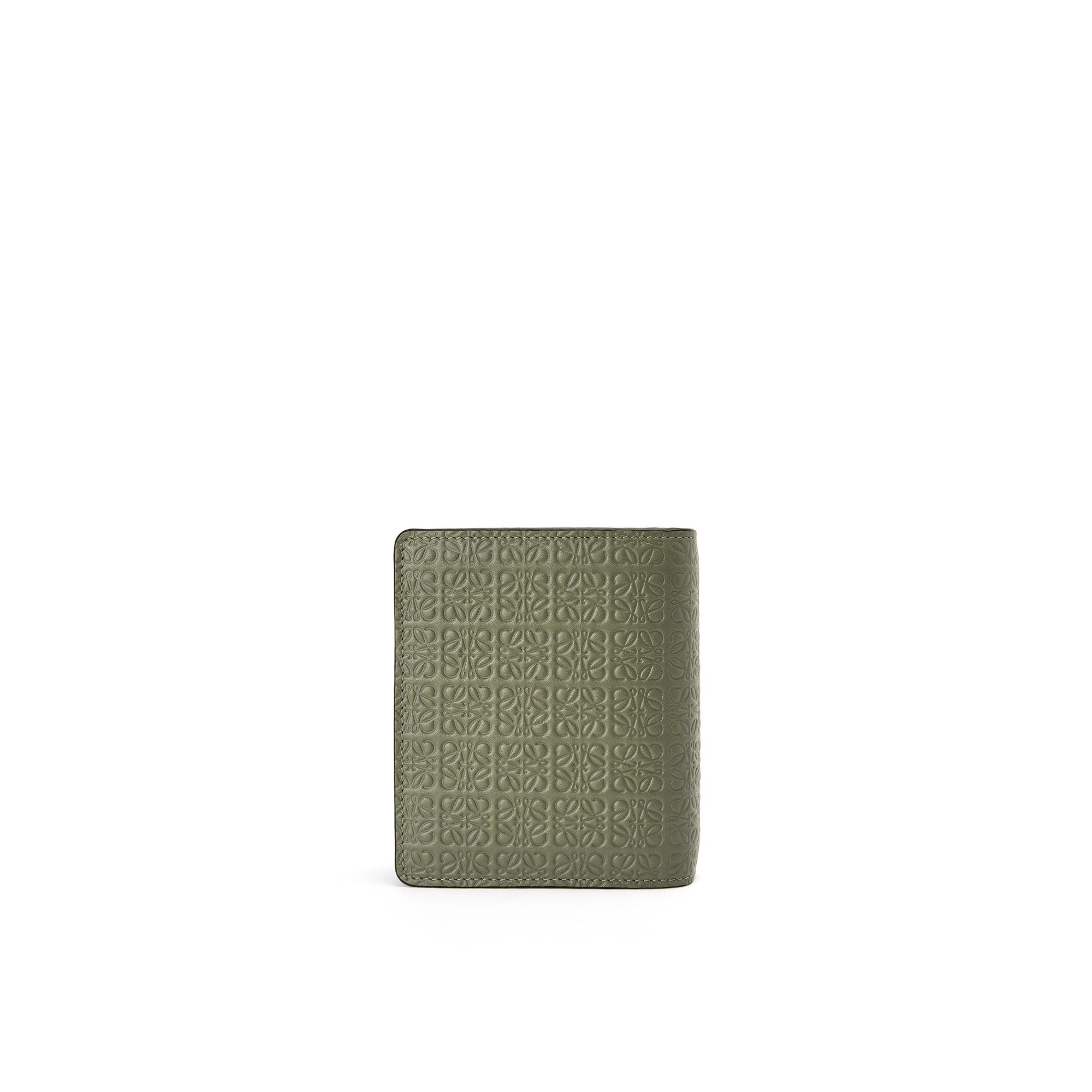 Women Repeat Compact Zip Wallet - Avocado Green