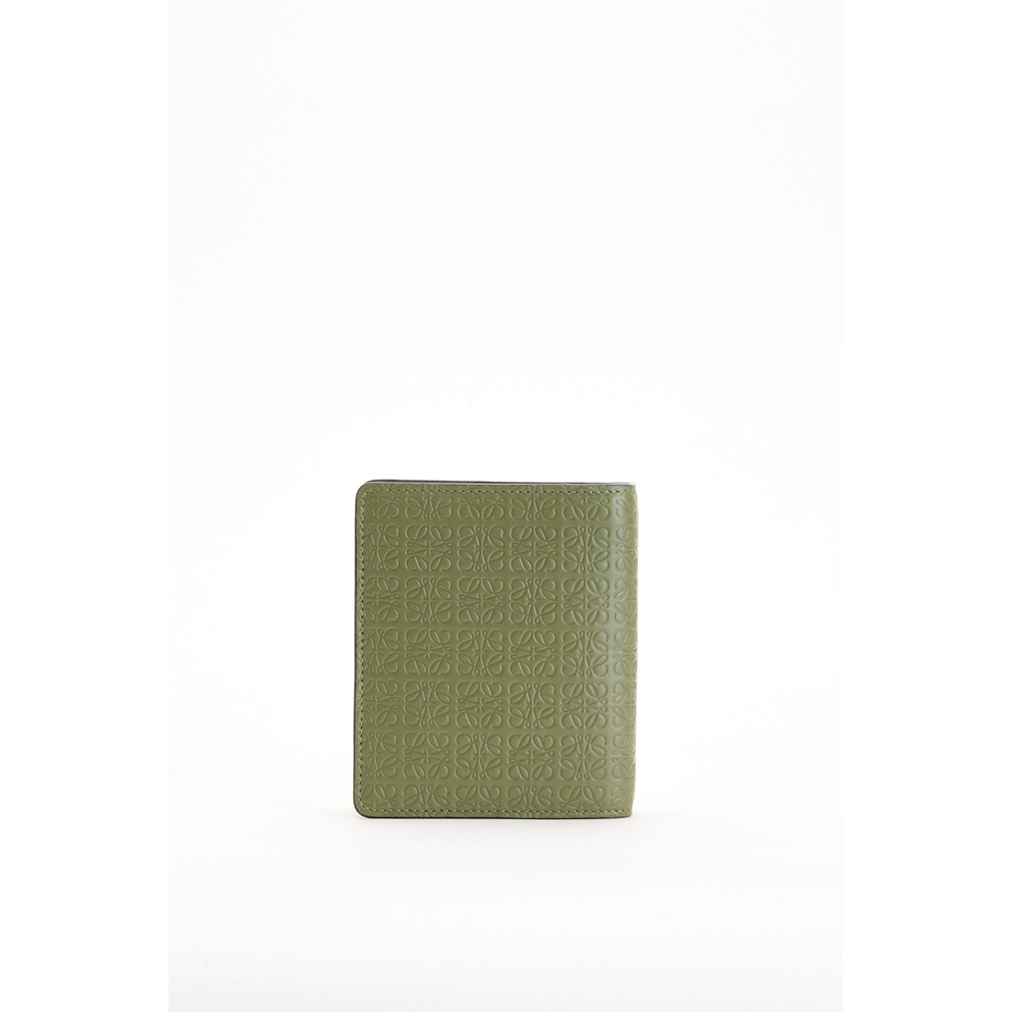 Women Repeat Compact Zip Wallet - Avocado Green