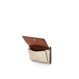 Women Brand Trifold Wallet - Light Oat/Tan