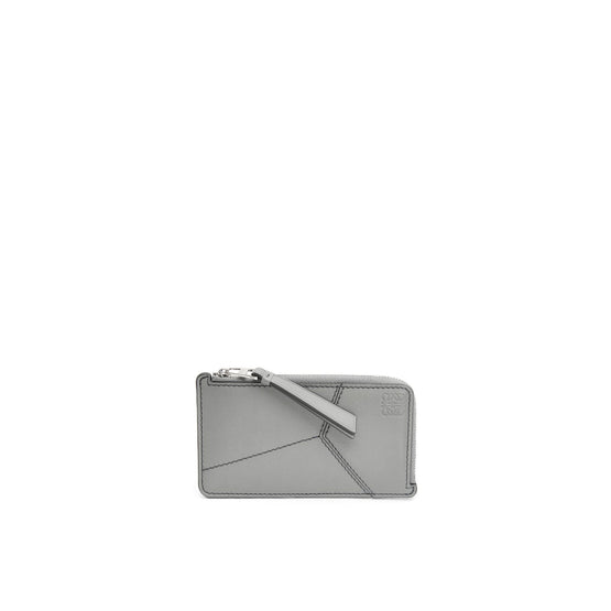 Men Puzzle L Coin C/H Stitch - Asphalt Grey