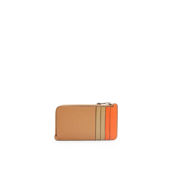 Men Puzzle Coin Cardholder Ring - Warm Desert/Orange