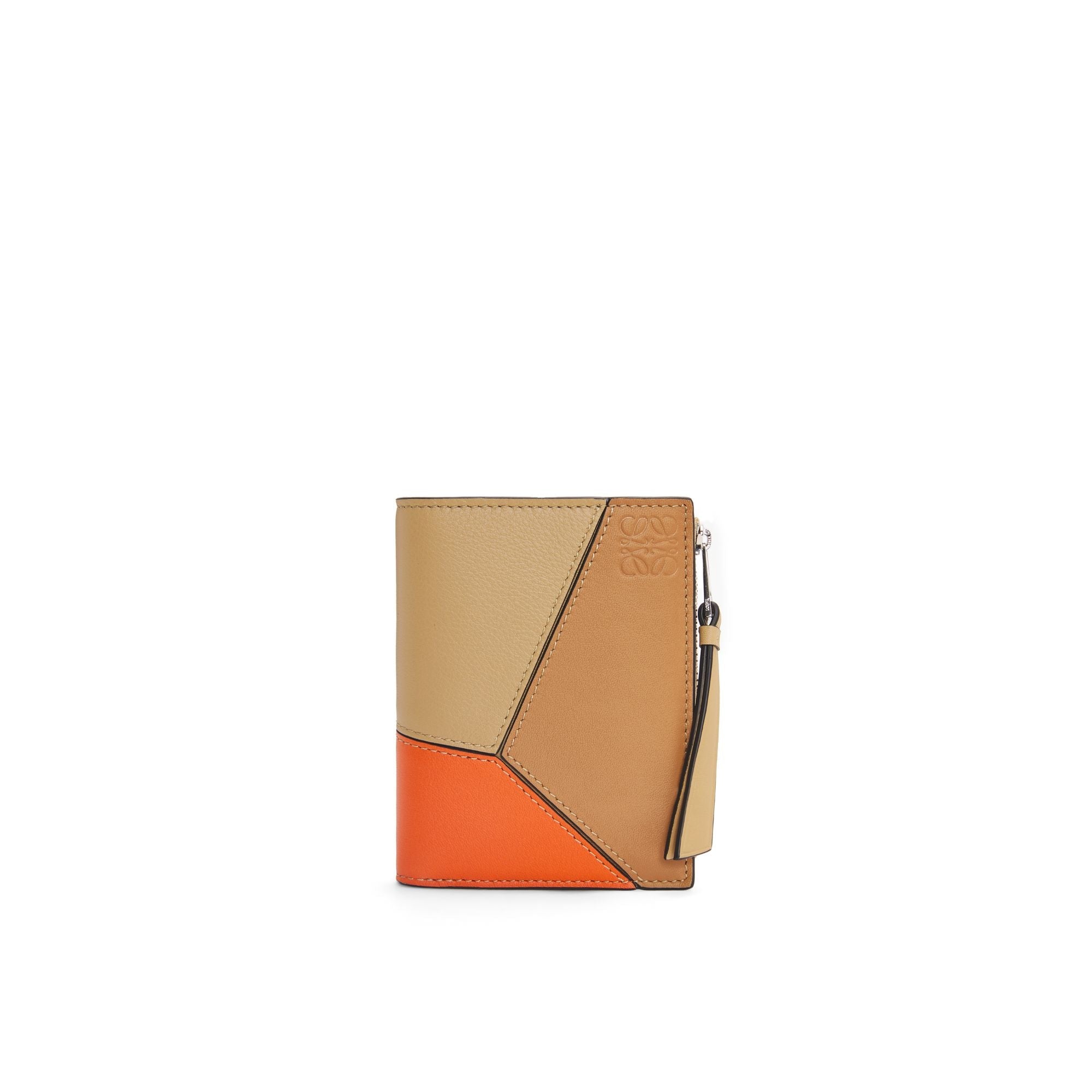 Men Puzzle Slim Compact Wallet Mu - Warm Desert/Orange