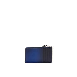 Men Puzzle Edge Coin C/H Sfumato - Navy Blue