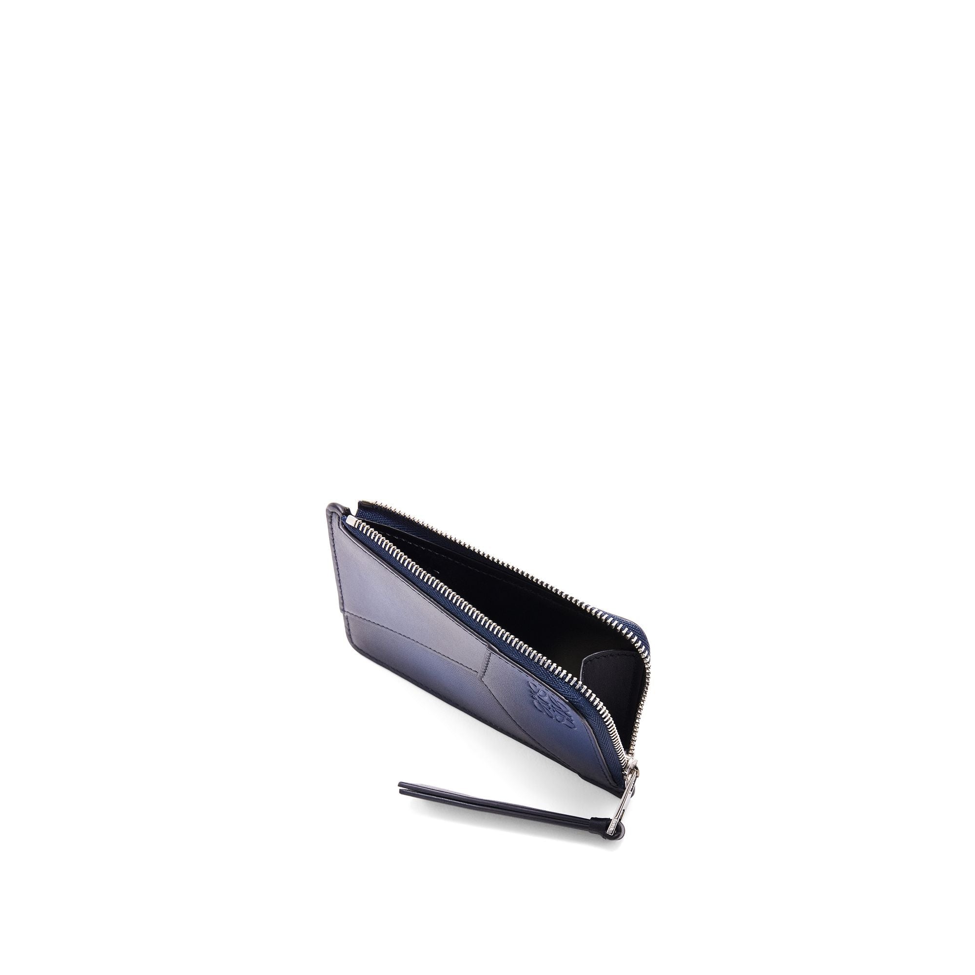 Men Puzzle Edge Coin C/H Sfumato - Navy Blue