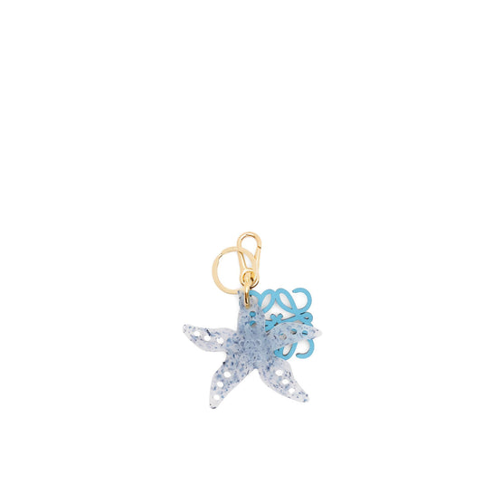 Women Starfish Keyring - Cyan