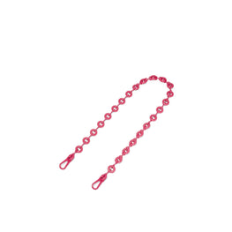 Women Donut Chain Strap Monochrome - Ruby Red Glaze