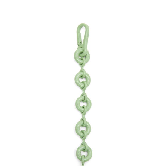 Women Donut Chain Strap Monochrome - Lime Green Glaze