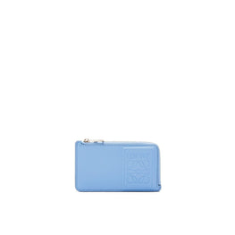 Men Loewe Patch Coin Cardholder - Olympic Blue