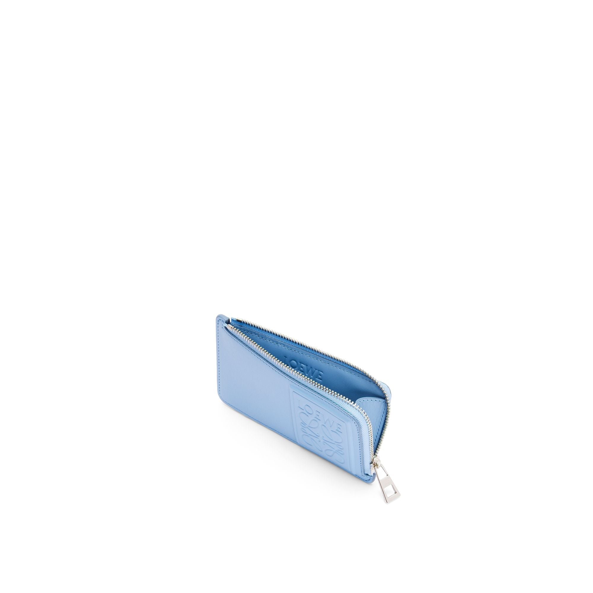 Men Loewe Patch Coin Cardholder - Olympic Blue