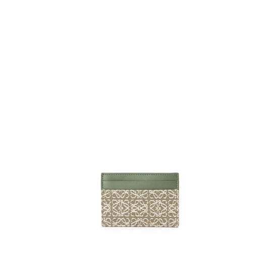 Women Anagram Plain Cardholder - Green/Avocado Green