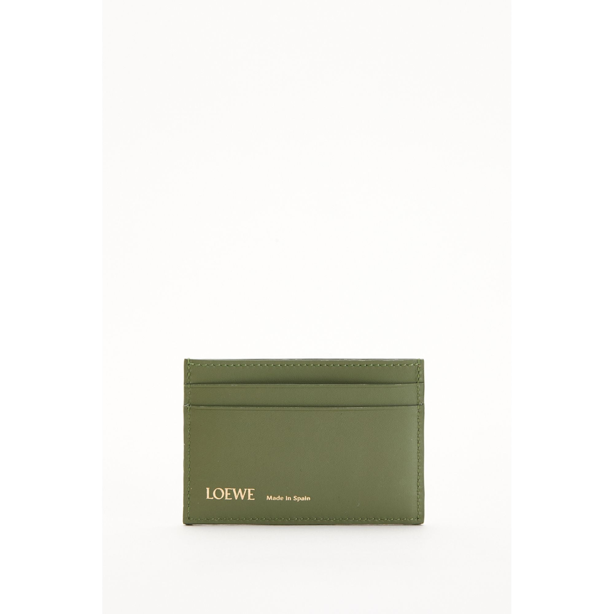 Women Anagram Plain Cardholder - Green/Avocado Green