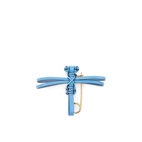 Women Dragonfly Pin Charm - Sky Blue