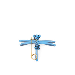 Women Dragonfly Pin Charm - Sky Blue