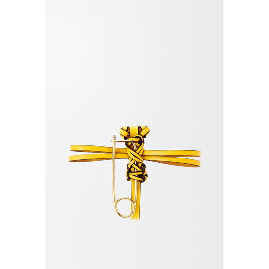 Women Dragonfly Pin Charm - Yellow