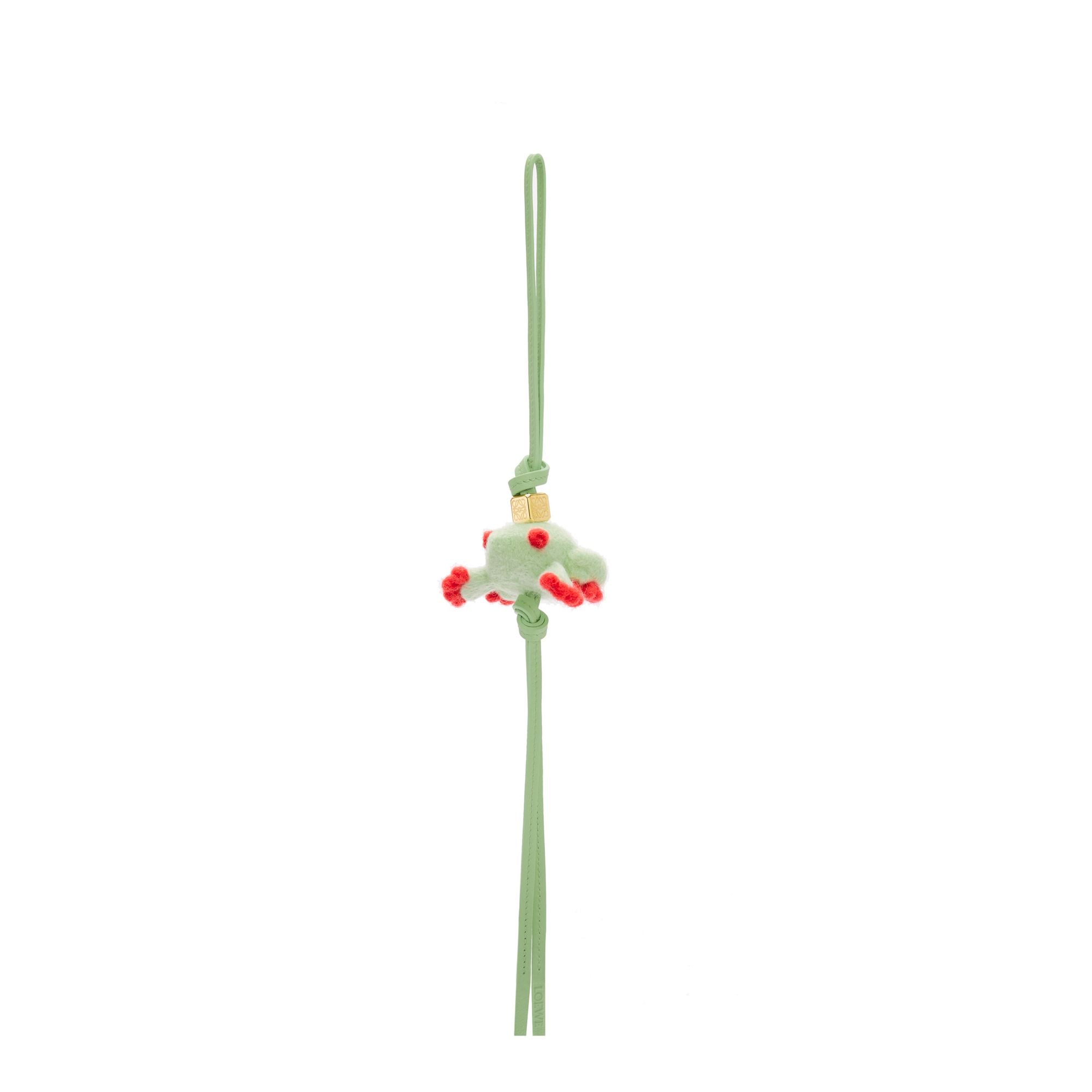 Women Frog Charm - Light Green