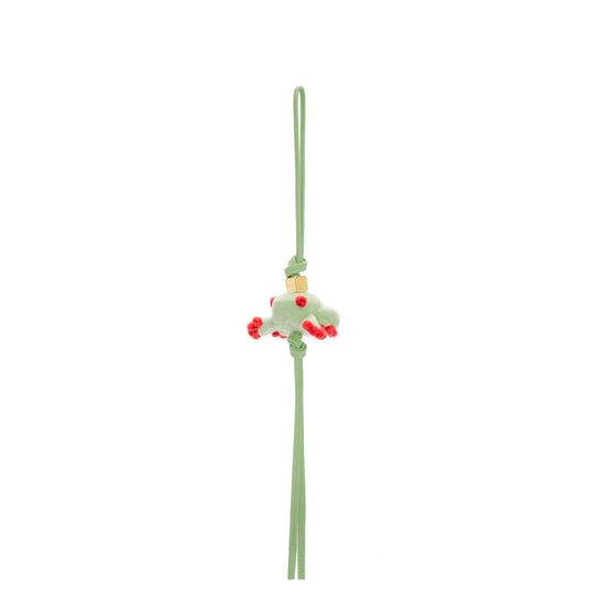 Women Frog Charm - Light Green