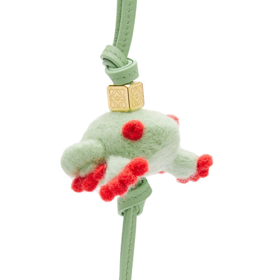 Women Frog Charm - Light Green
