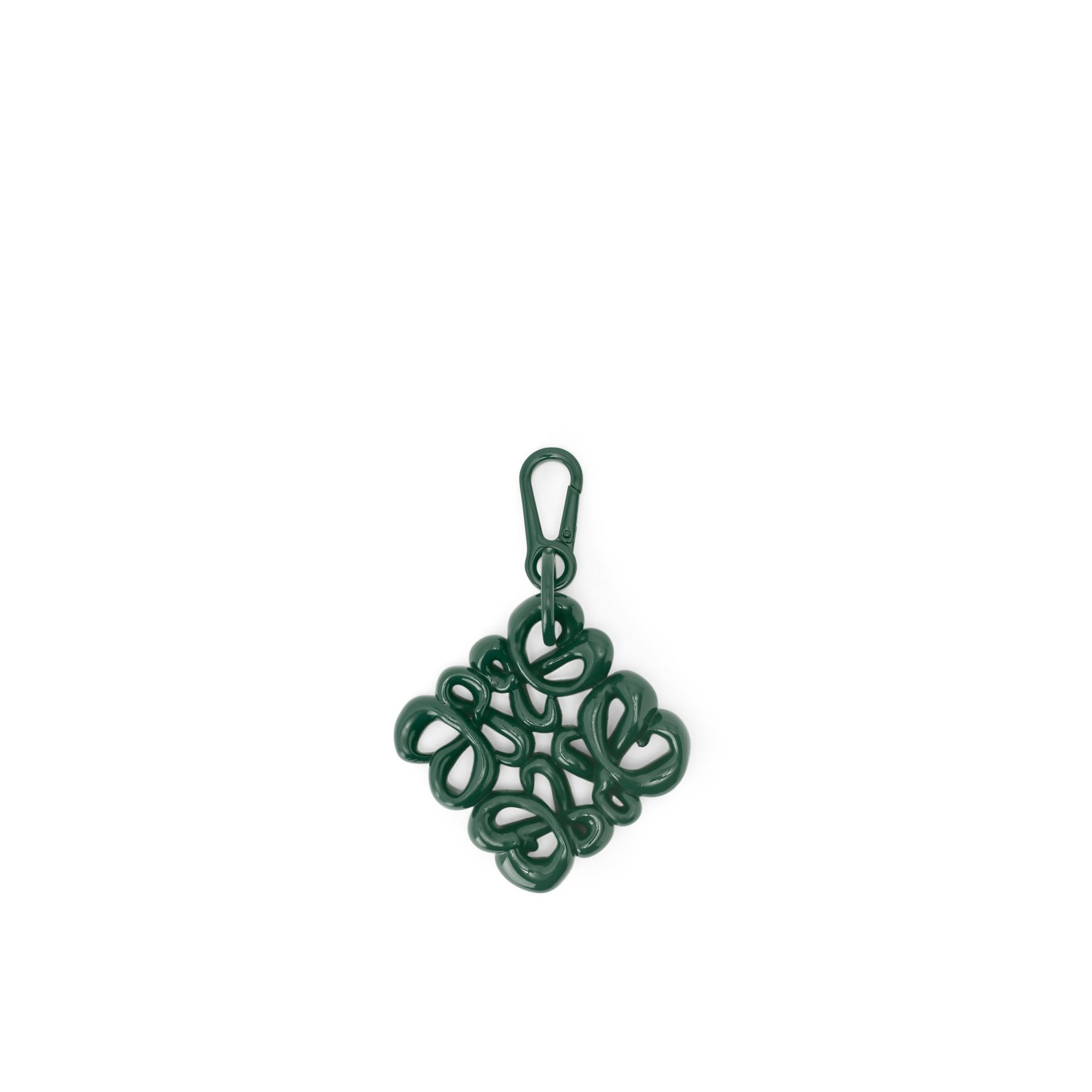 Women Inflated Anagram Charm - Vintage Khaki