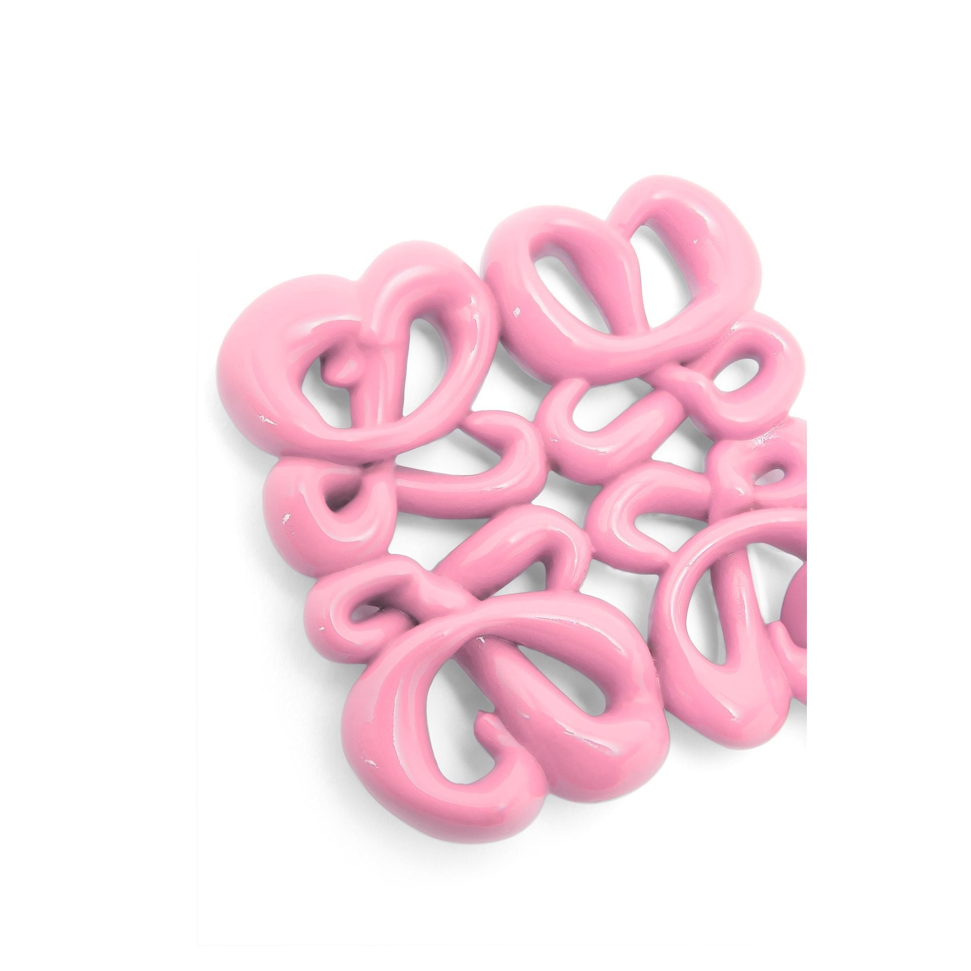 Women Inflated Anagram Charm - Cotton Candy