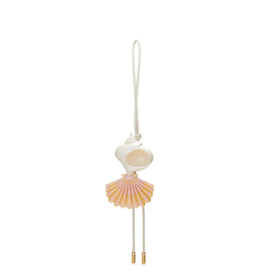 Women Seashell Charm - Pearly Ivory