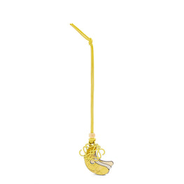 Women Banana Cut Out Charm - Yellow