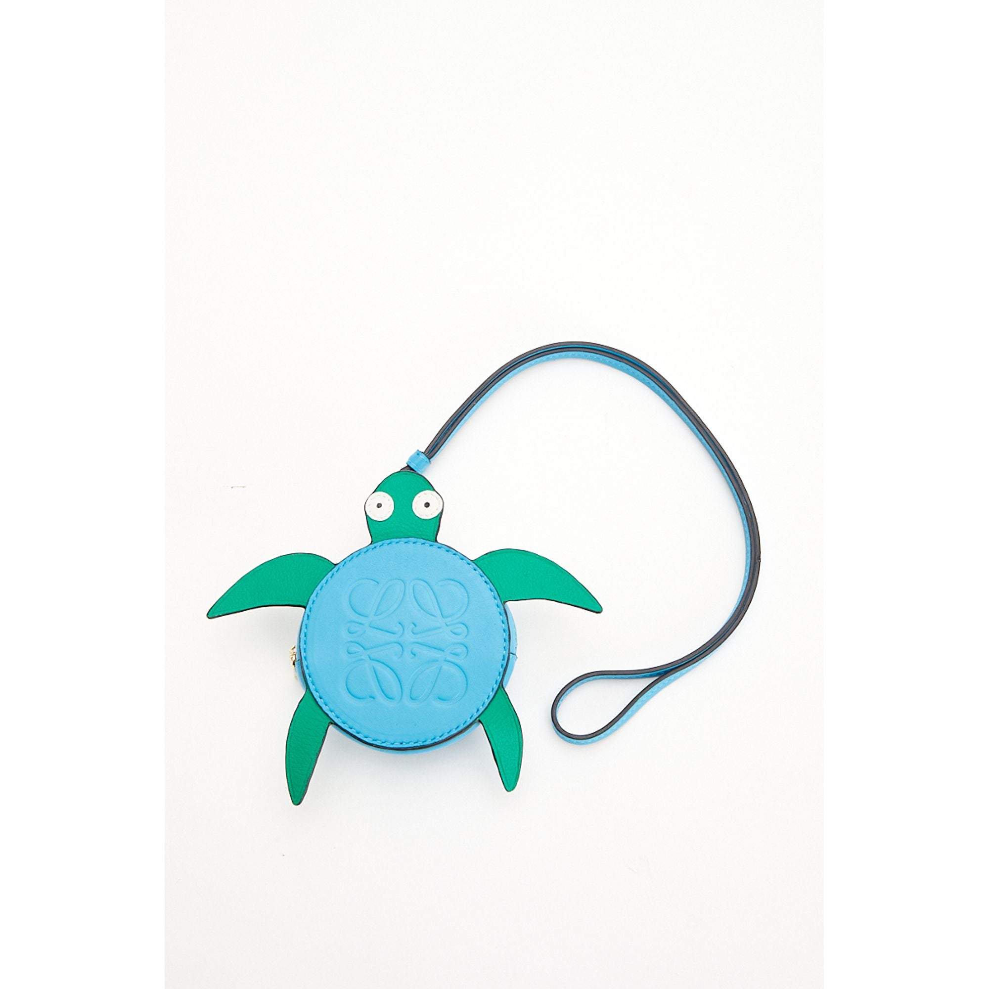 Women Turtle Cookie Pouch - Blue/Green