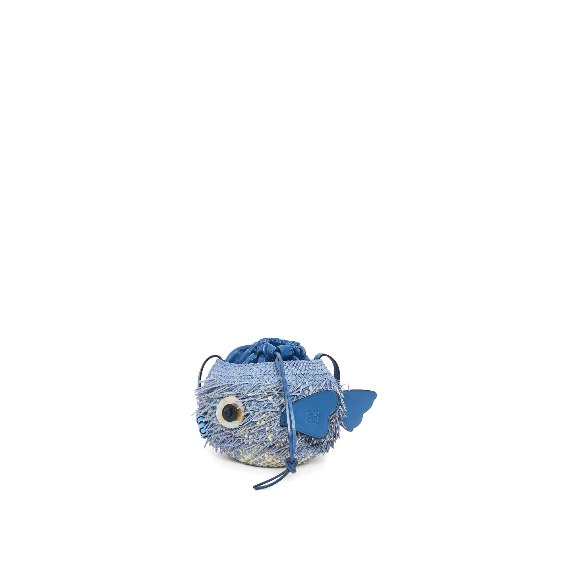 Women Blowfish Pouch - Denim Blue