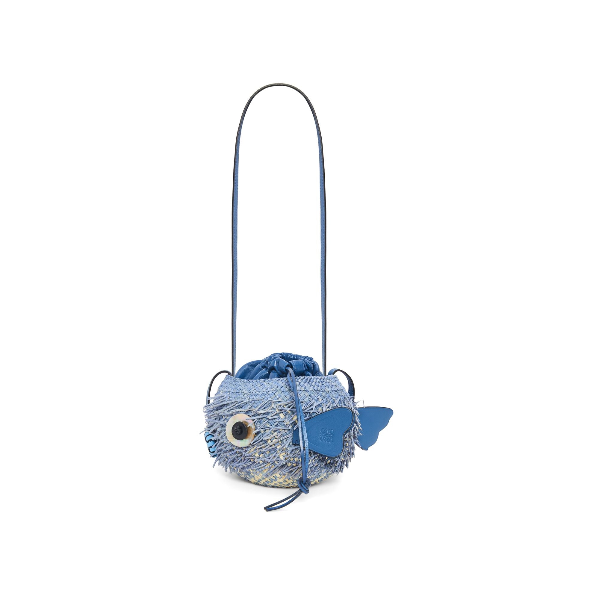 Women Blowfish Pouch - Denim Blue