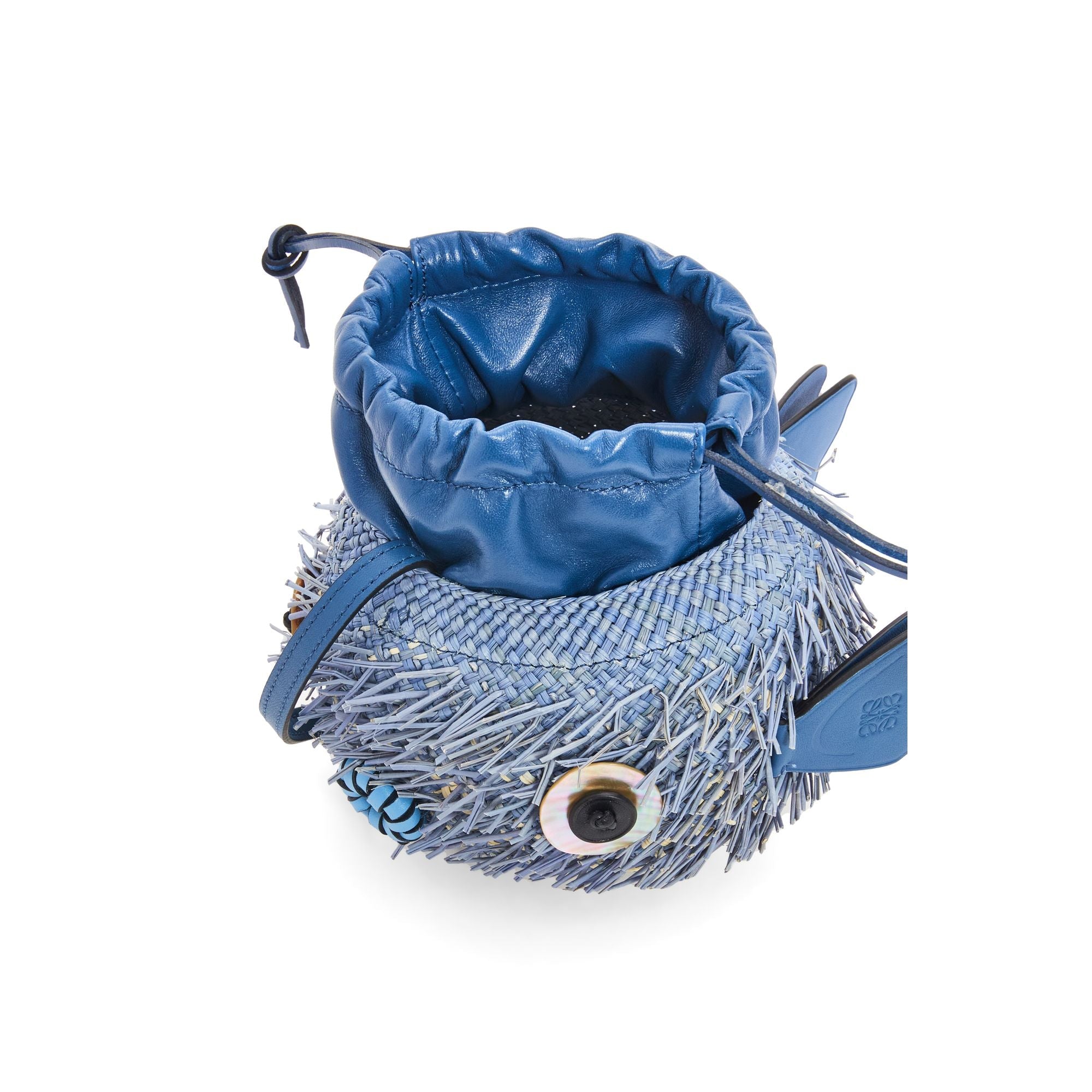 Women Blowfish Pouch - Denim Blue