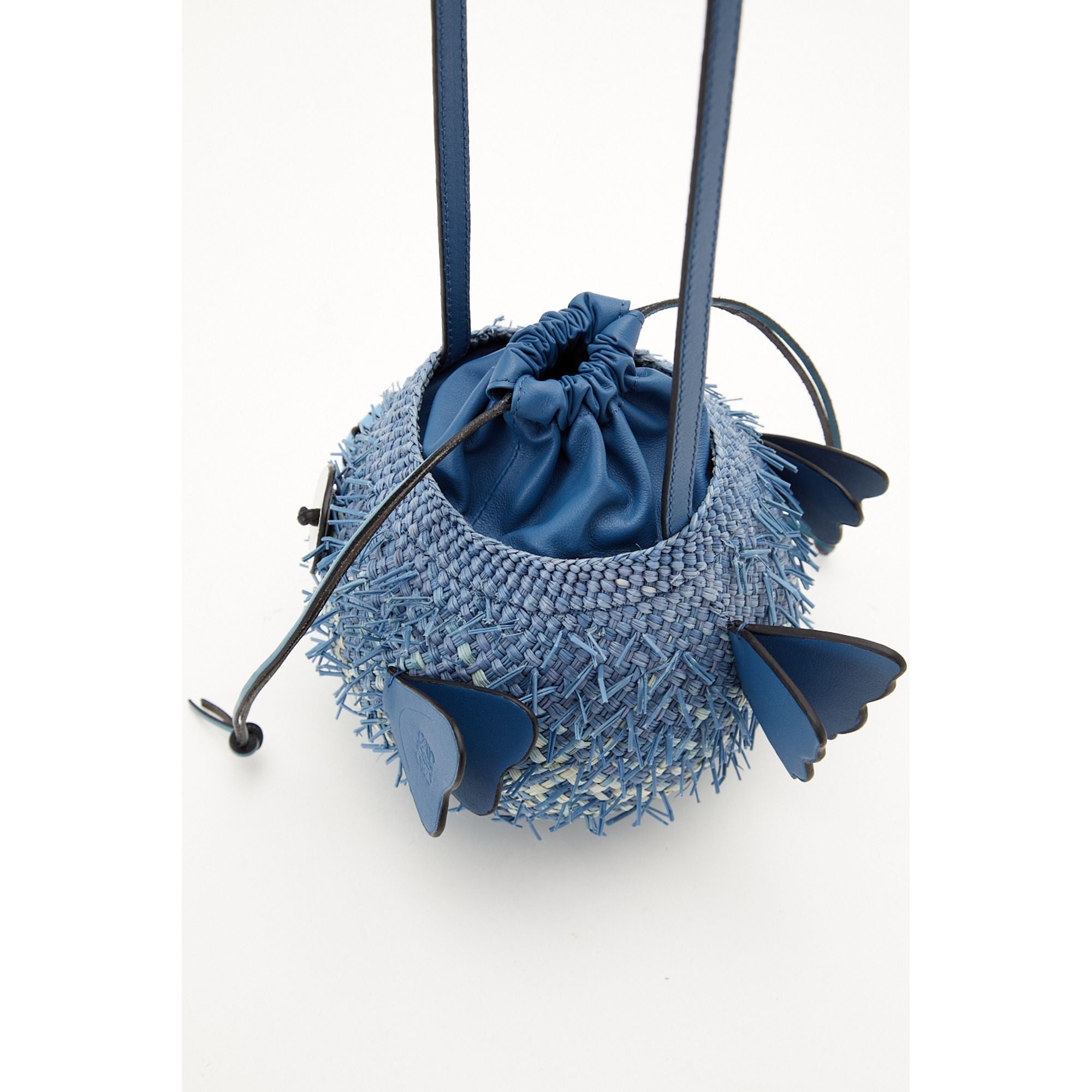 Women Blowfish Pouch - Denim Blue