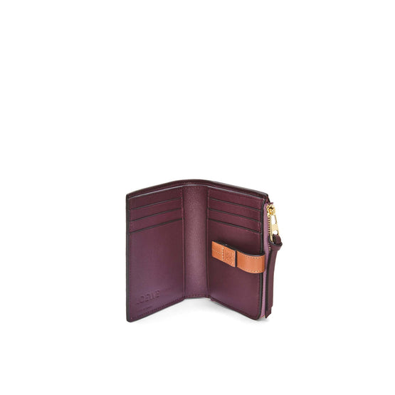 Women Sgc Slim Compact Wallet - Dirty Mauve/Tan