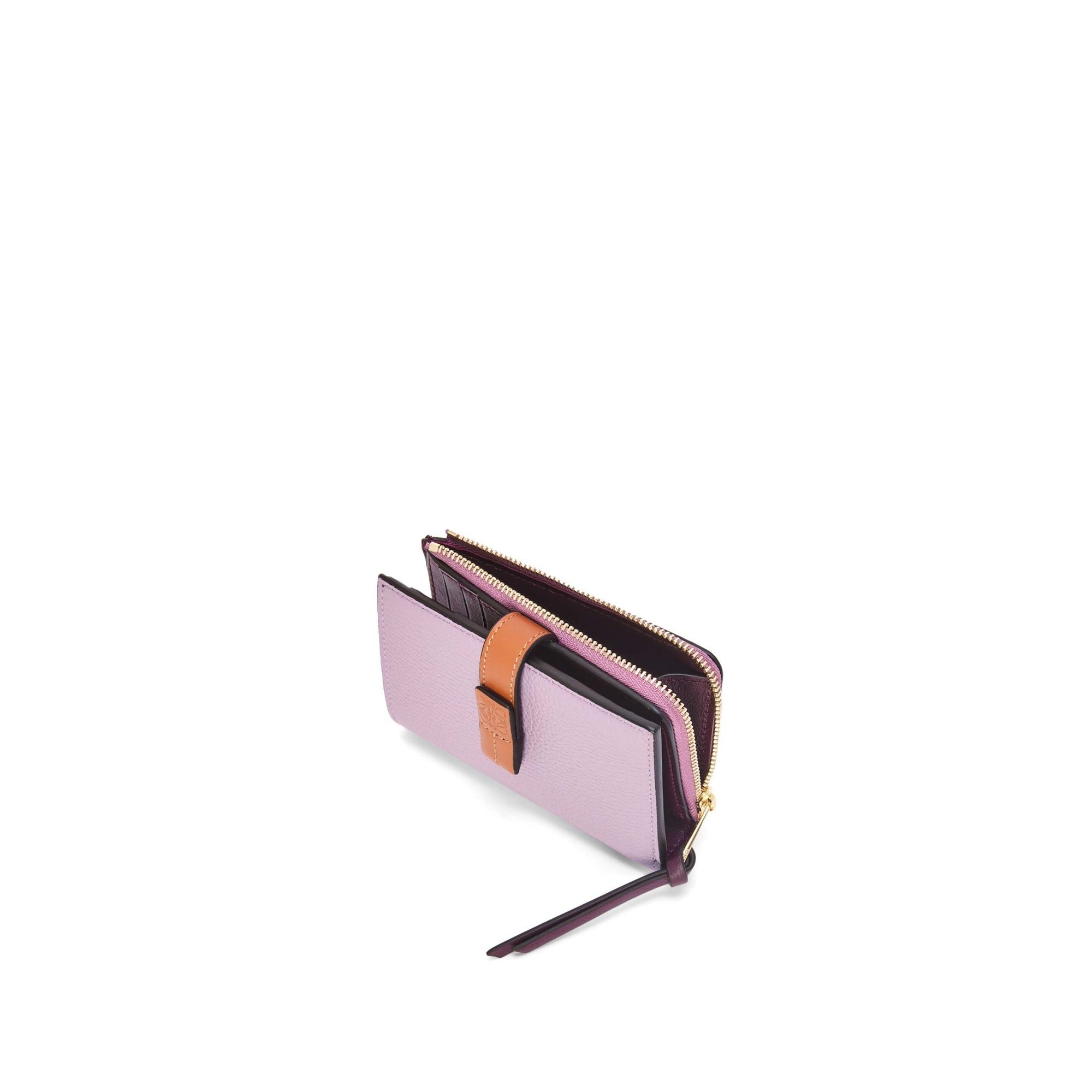Women Sgc Slim Compact Wallet - Dirty Mauve/Tan