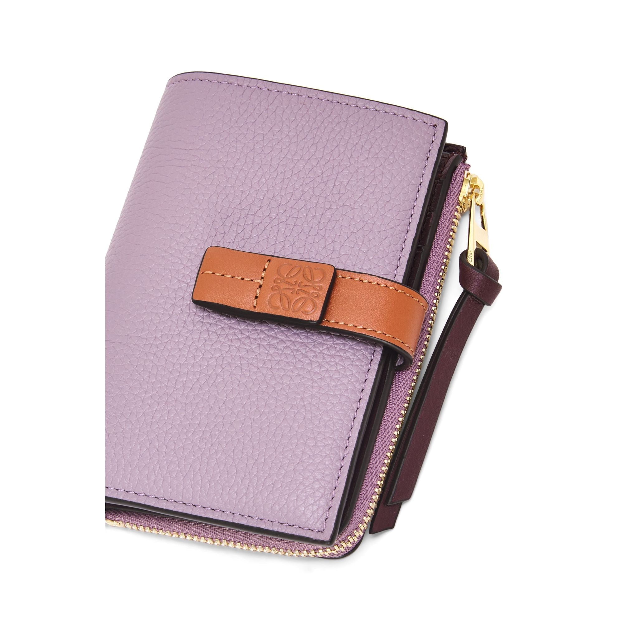 Women Sgc Slim Compact Wallet - Dirty Mauve/Tan