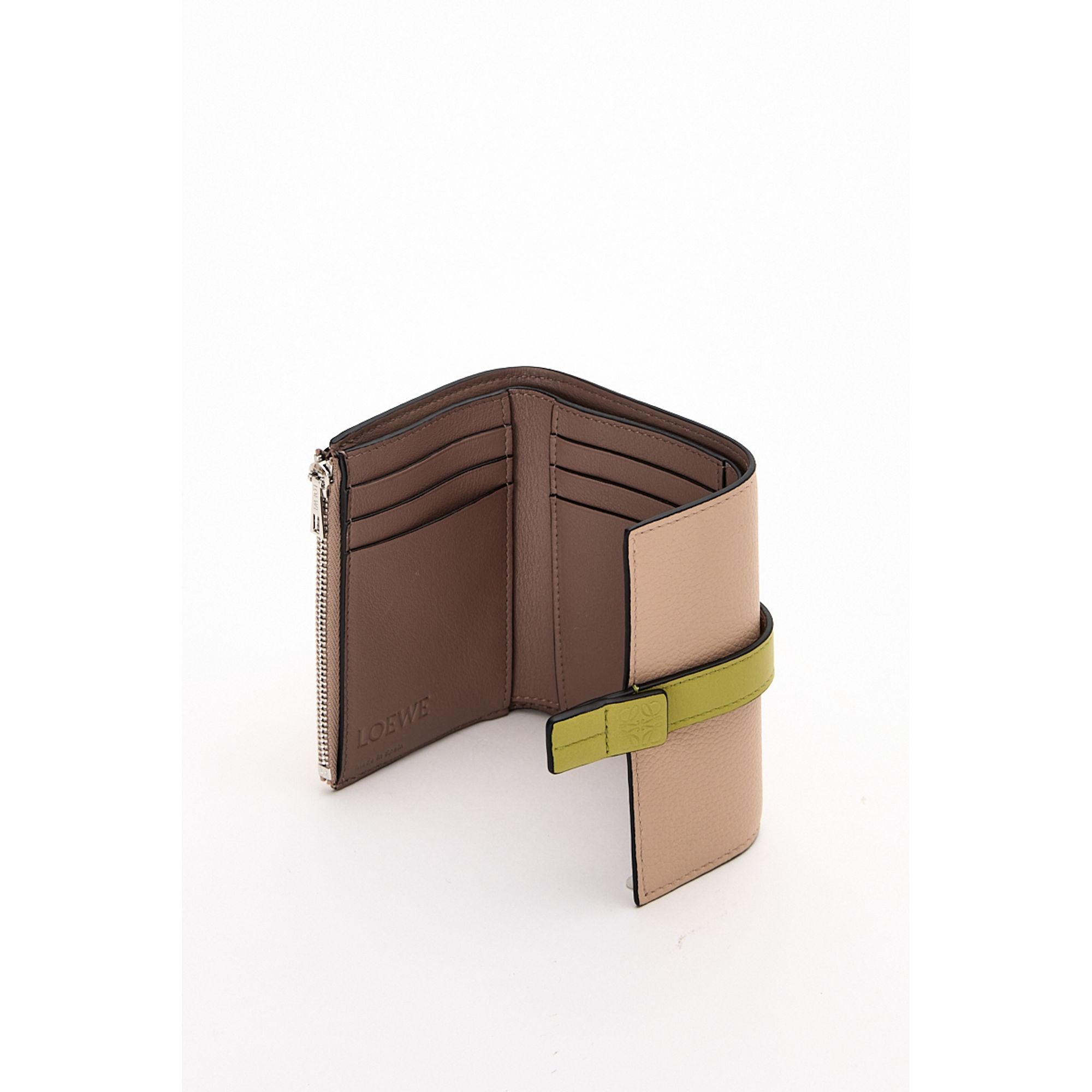 Women Sgc Small Vertical Wallet - Nude/Citronelle