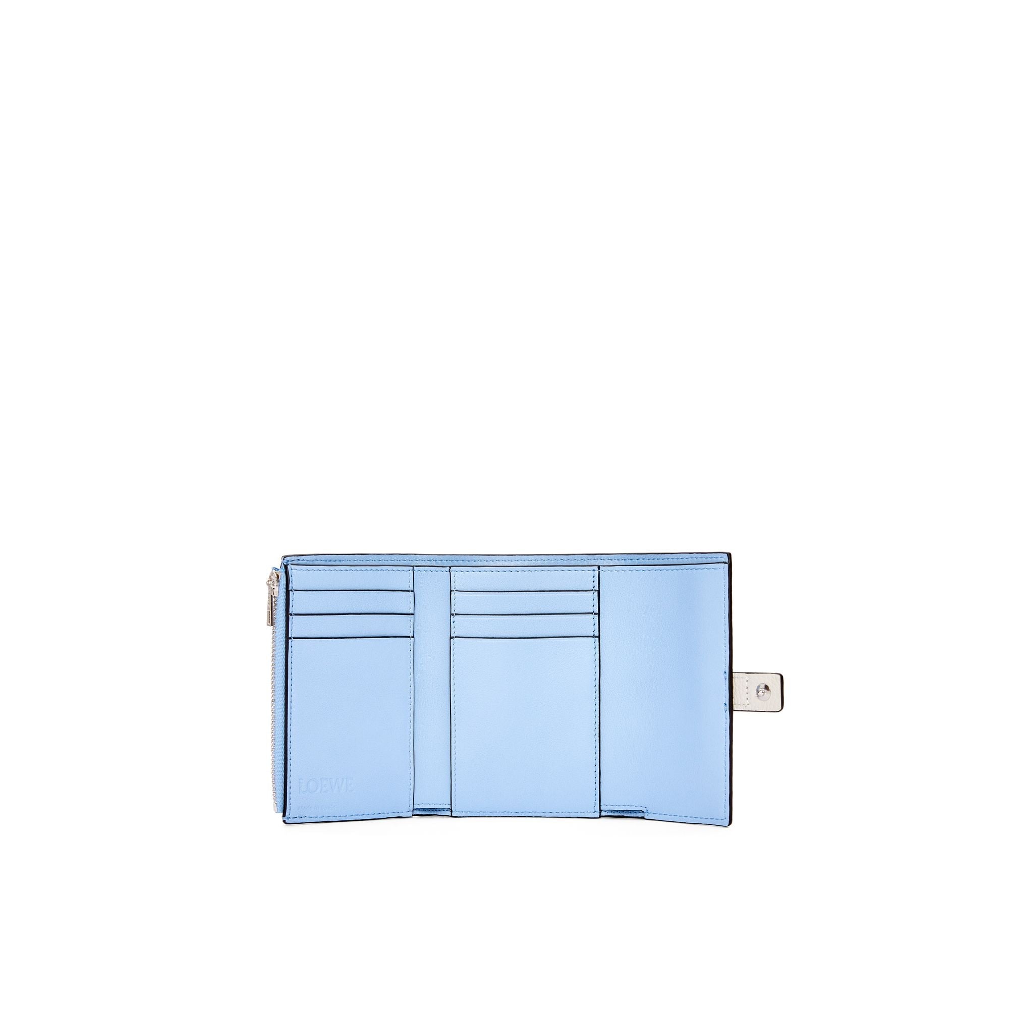 Women Sgc Small Vertical Wallet - Soft White/Lime Yellow