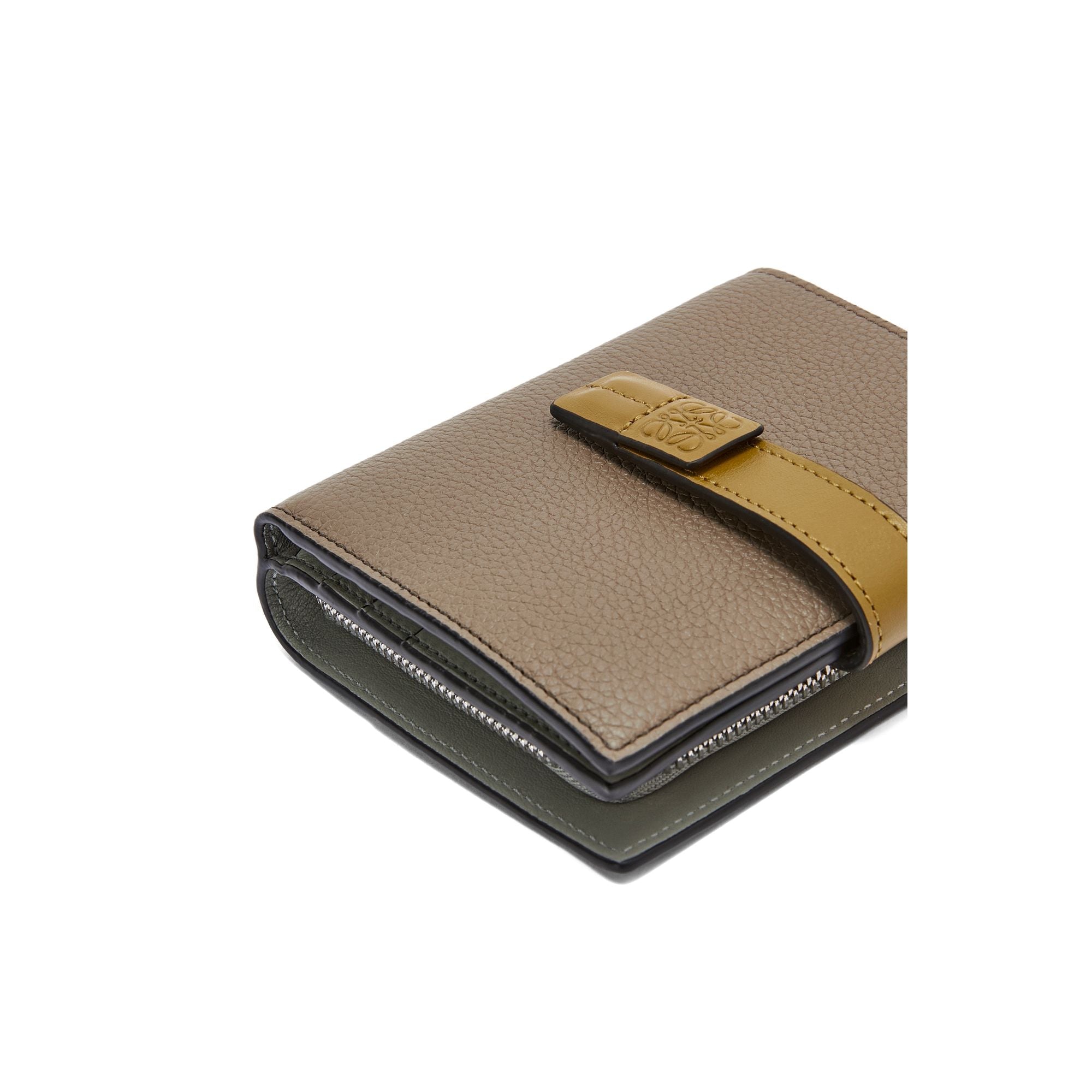 Women Sgc Compact Zip Wallet - Laurel Green/Ochre