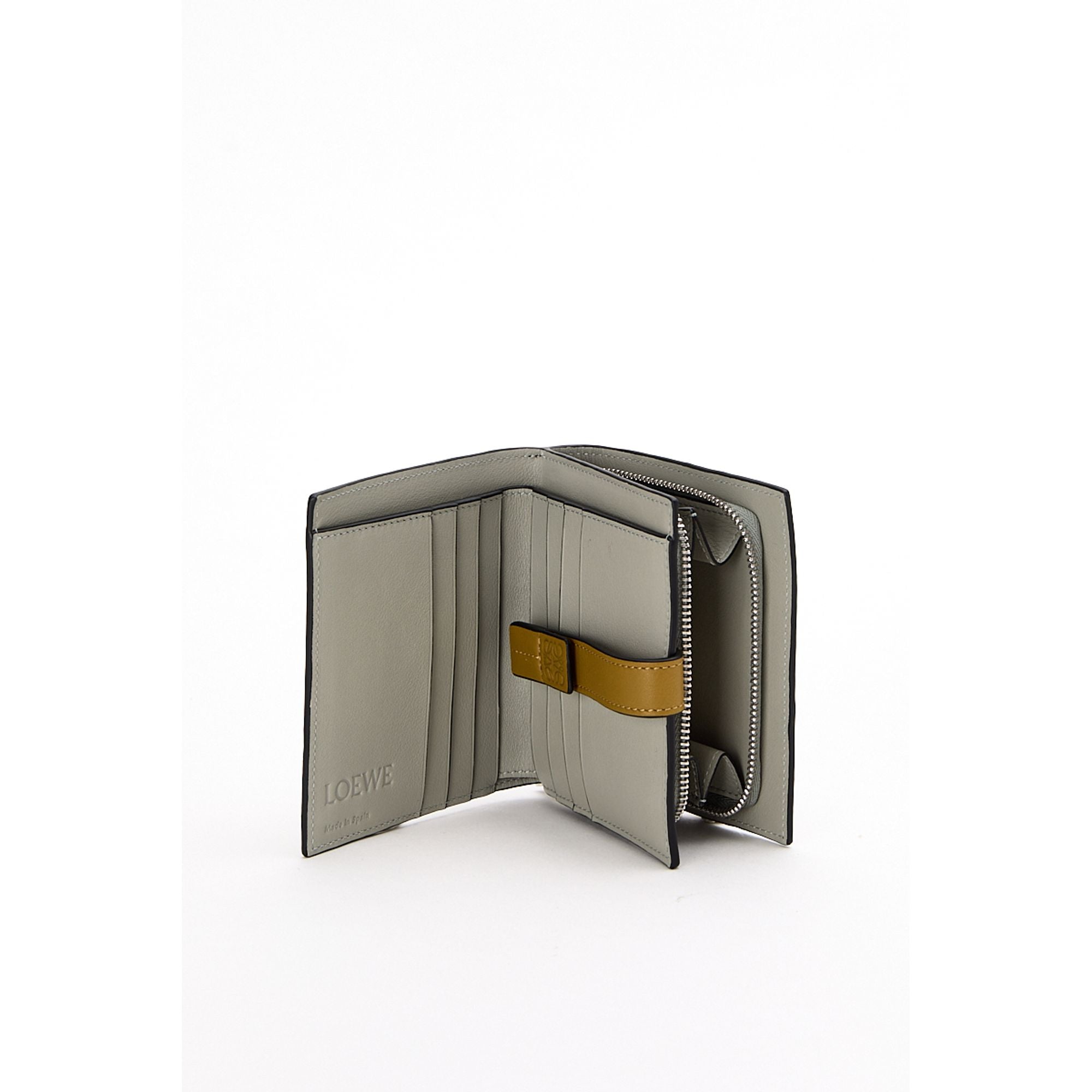 Women Sgc Compact Zip Wallet - Laurel Green/Ochre