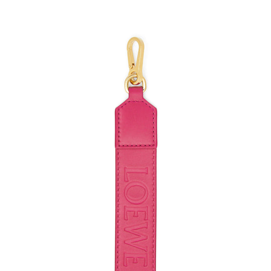 Women Loewe Solid Strap - Ruby Red Glaze