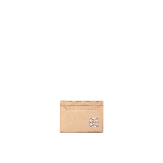 Women Anagram Plain Cardholder - Nude
