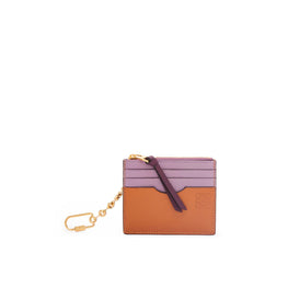 Women Sgc Square Coin Cardholder - Dirty Mauve/Tan