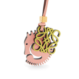 Women Seahorse Charm - Blossom/Lime Yellow