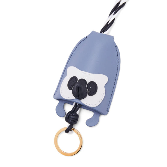 Women Lemur Keyfob Charm - Light Atlantic Blue