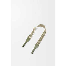 Women Anagram Loop Strap - Green/Avocado Green