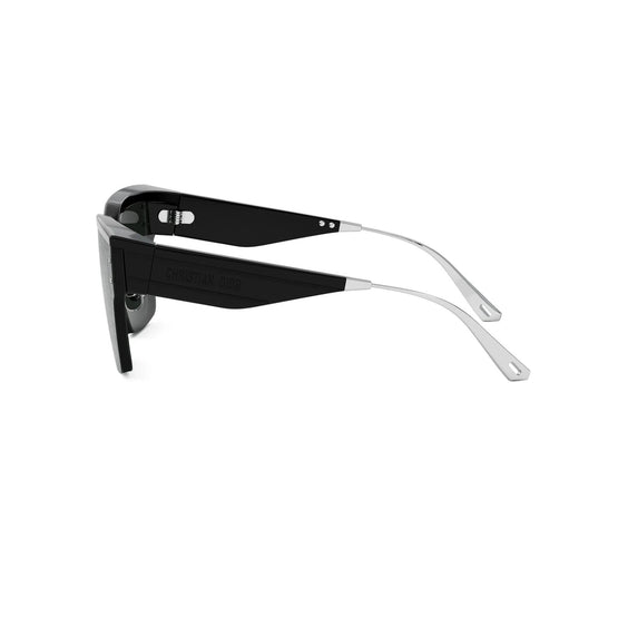 Women Diorclub M4U - Shiny Black / Smoke Mirror