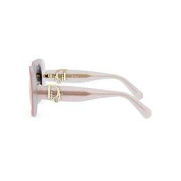 Women Dior Oblique S1F - Shiny Pink / Gradient Smoke