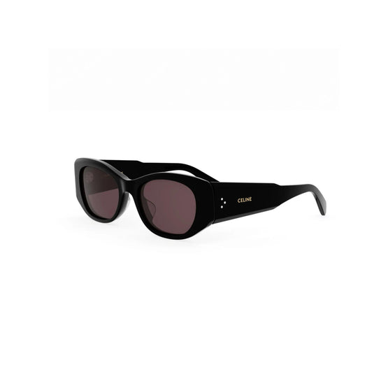 Women Celine 3 Dots - Shiny Black / Violet