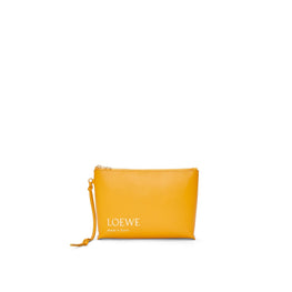 Women Loewe Embossed T Pouch - Sunflower