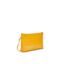 Women Loewe Embossed T Pouch - Sunflower